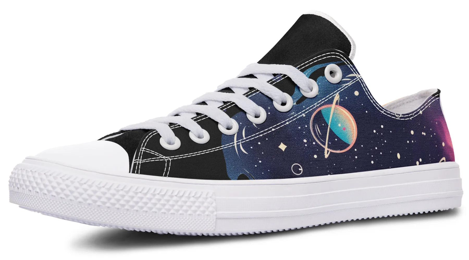 Nebula Low Tops - Classic Premium Canvas Shoes with Comfortable and Durable Soles