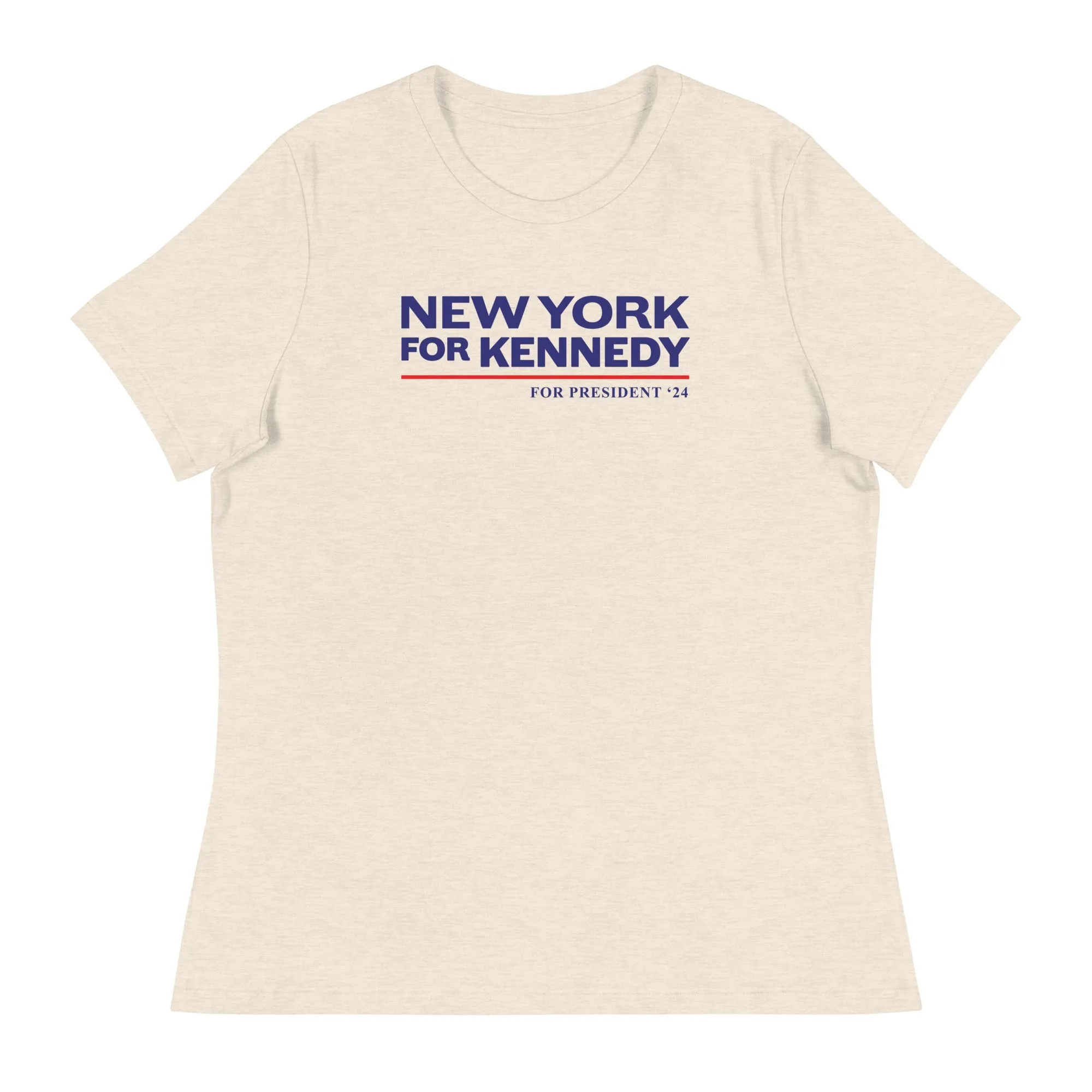 New York for Kennedy Women's Relaxed Tee