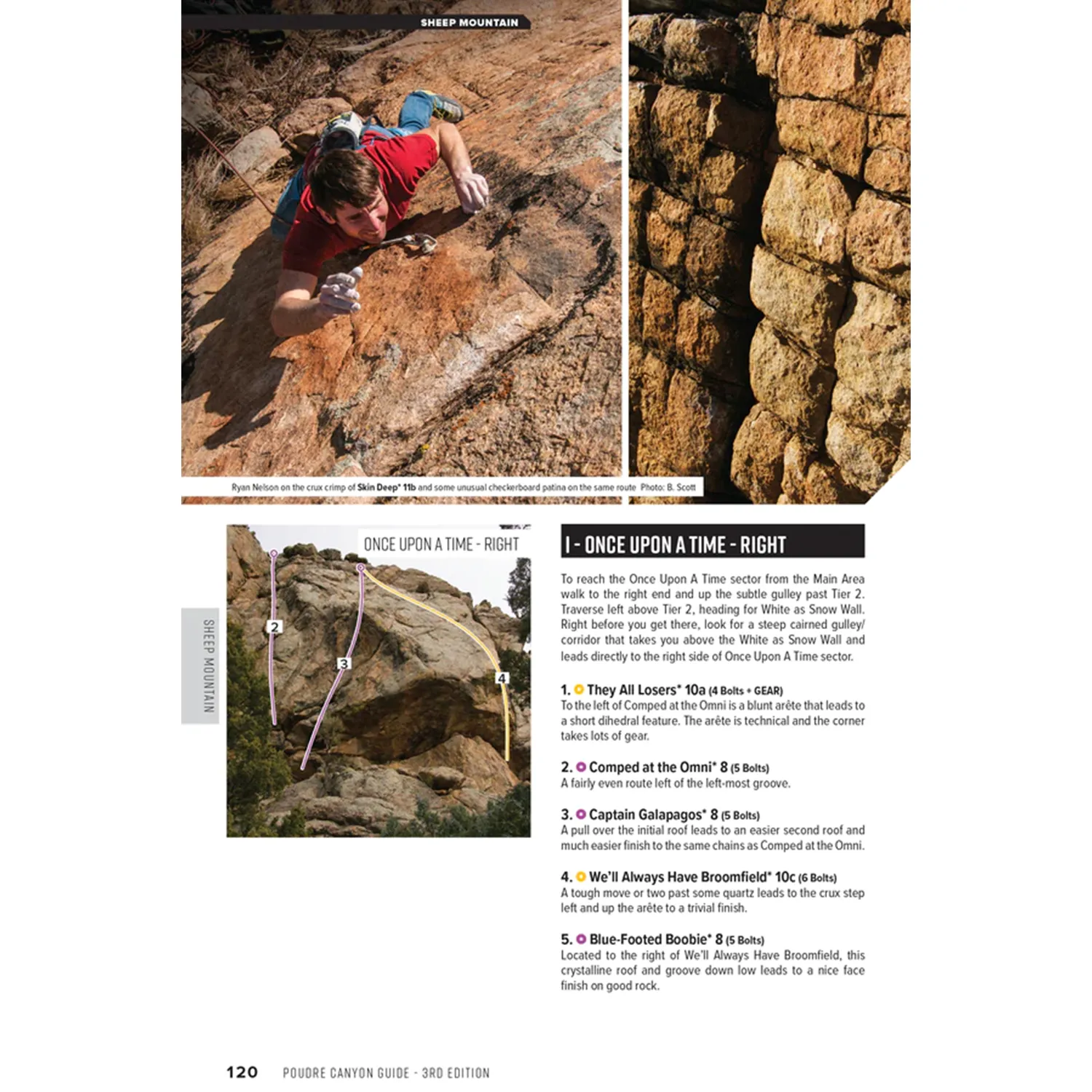 Poudre Canyon Rock Climbing Guide, 3rd edition