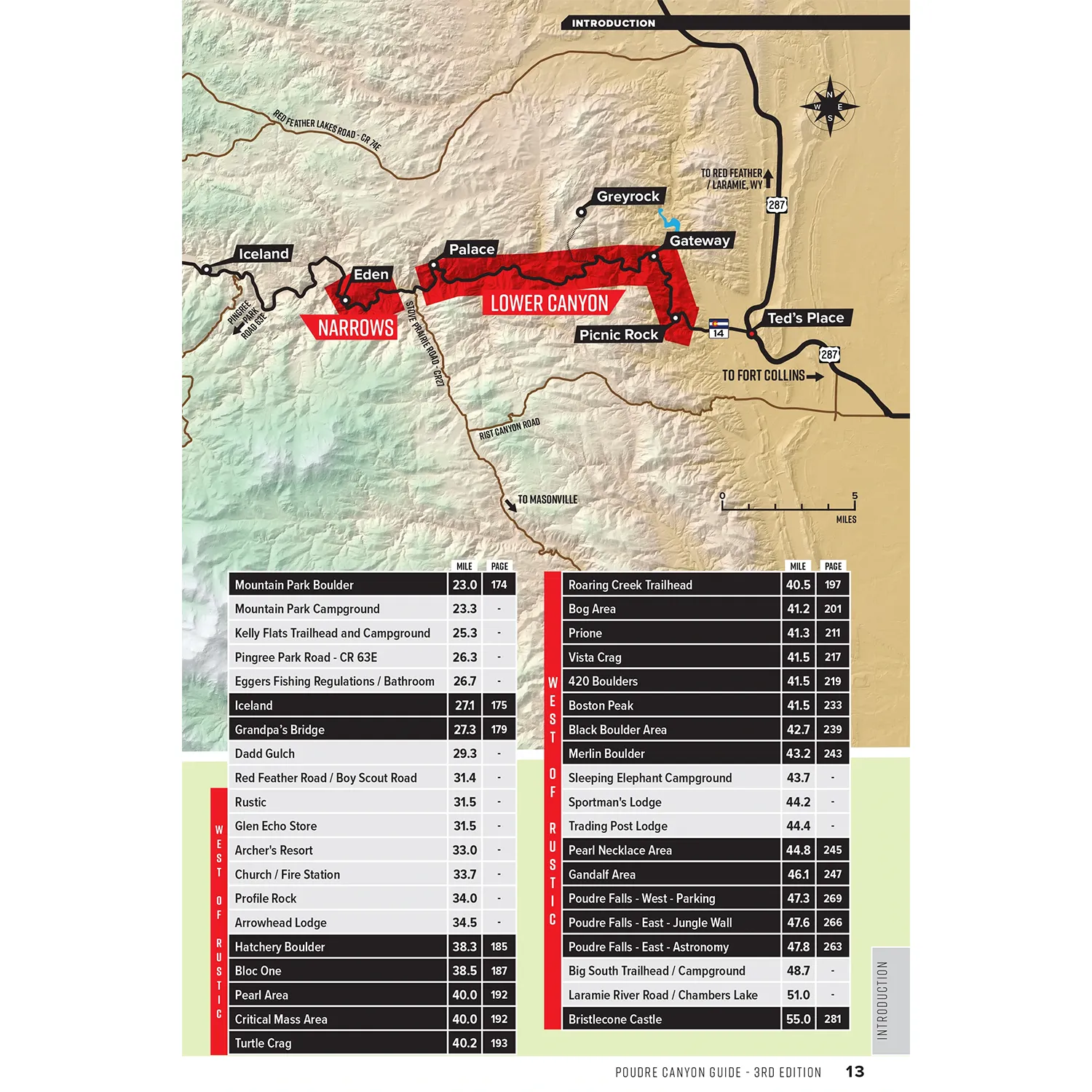 Poudre Canyon Rock Climbing Guide, 3rd edition