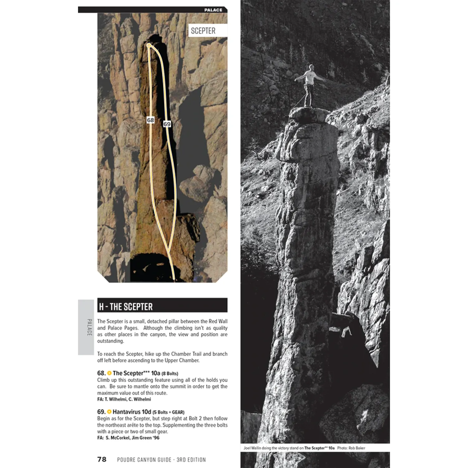 Poudre Canyon Rock Climbing Guide, 3rd edition