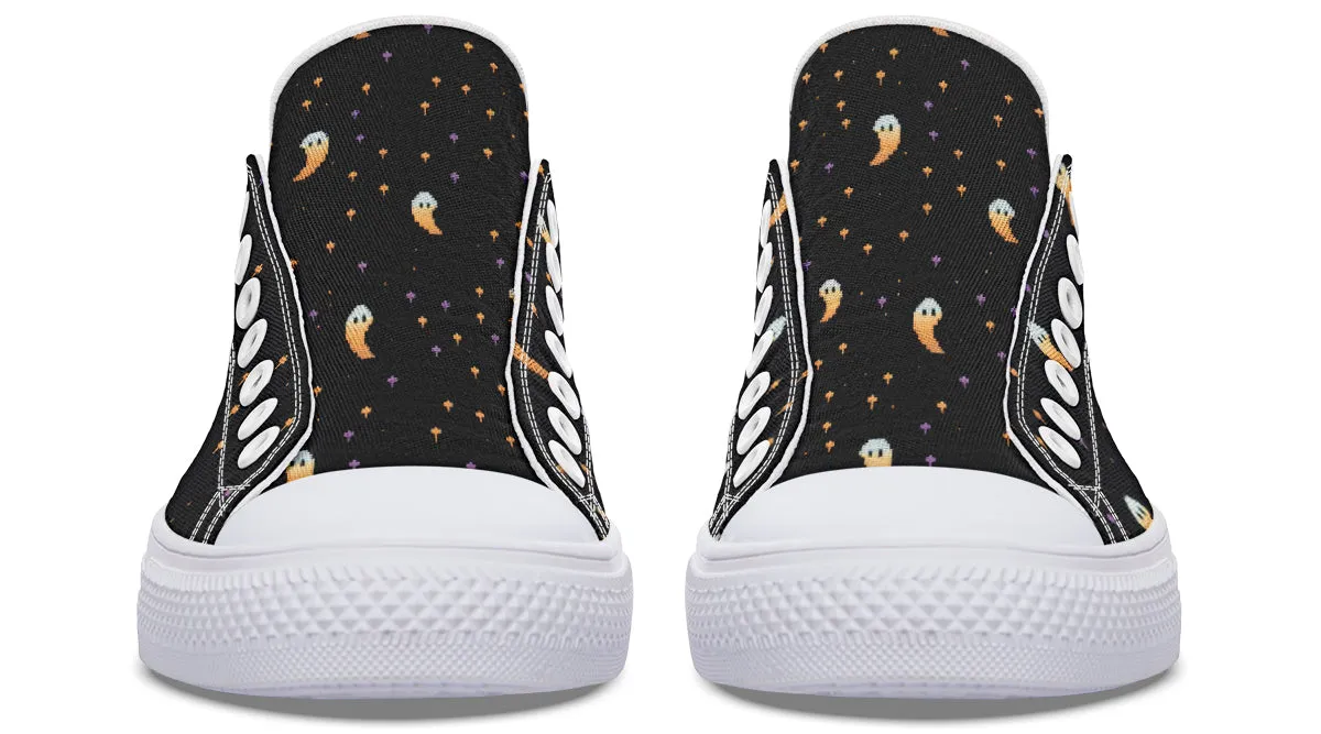 Spooky Soirée Low Tops - Classic Premium Canvas Shoes with Comfortable and Durable Soles