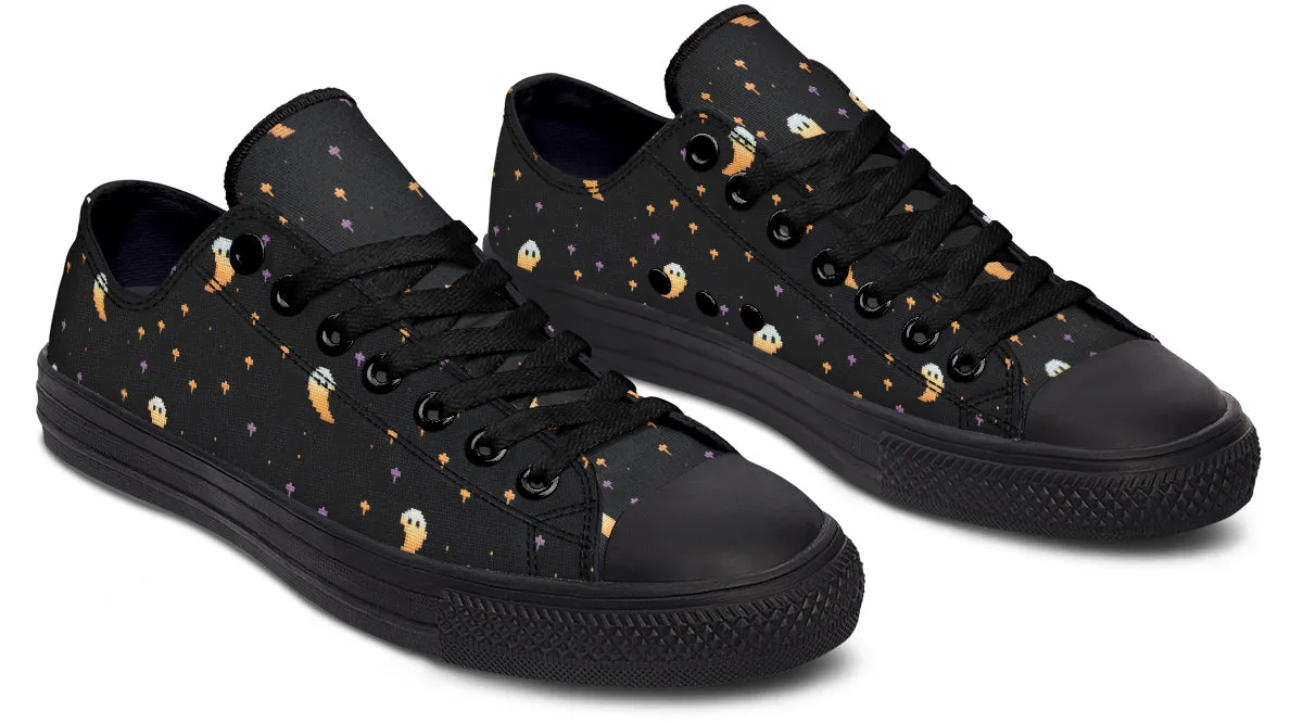 Spooky Soirée Low Tops - Classic Premium Canvas Shoes with Comfortable and Durable Soles