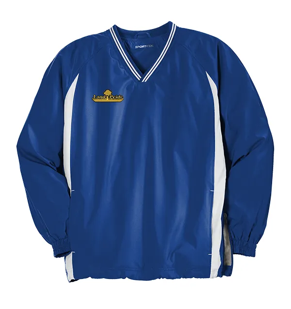 Sport-Tek® Tipped V-Neck Raglan Wind Shirt