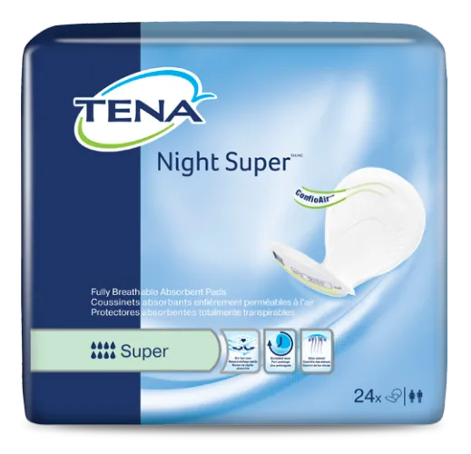 TENA Night Super Maximum Absorbency Pads