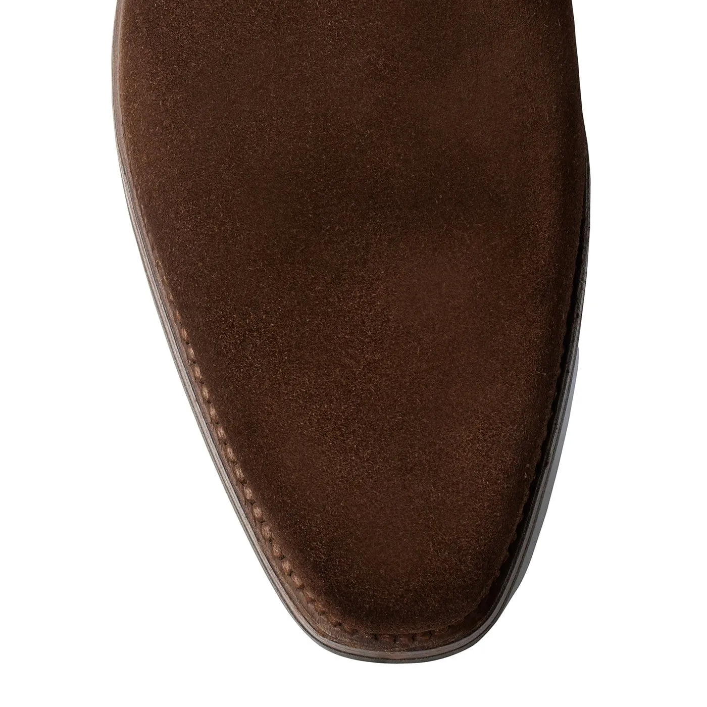 Tetbury Dark Brown Suede