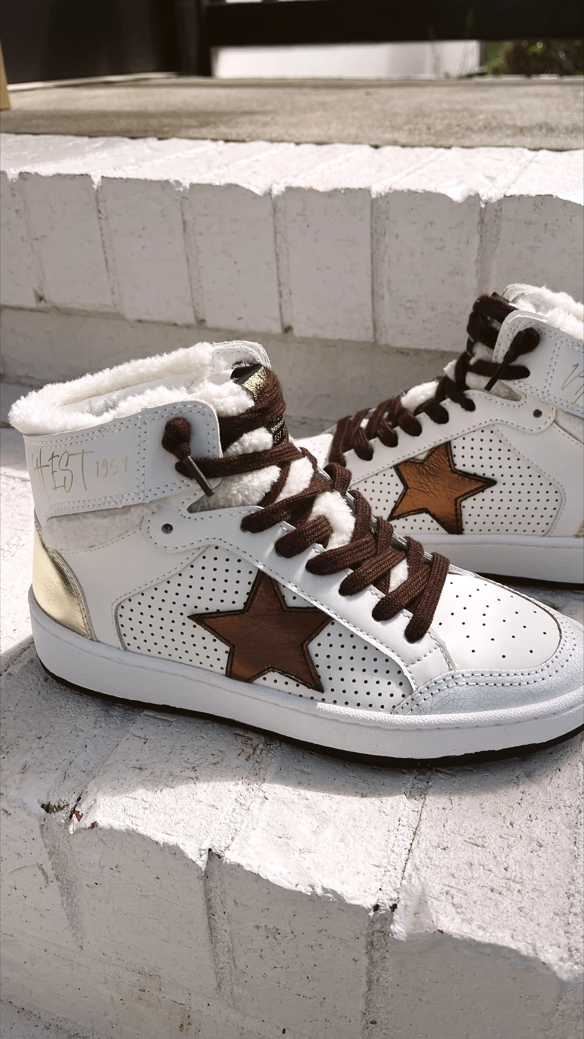 The Jolene High Top Sneakers by Vintage Havana