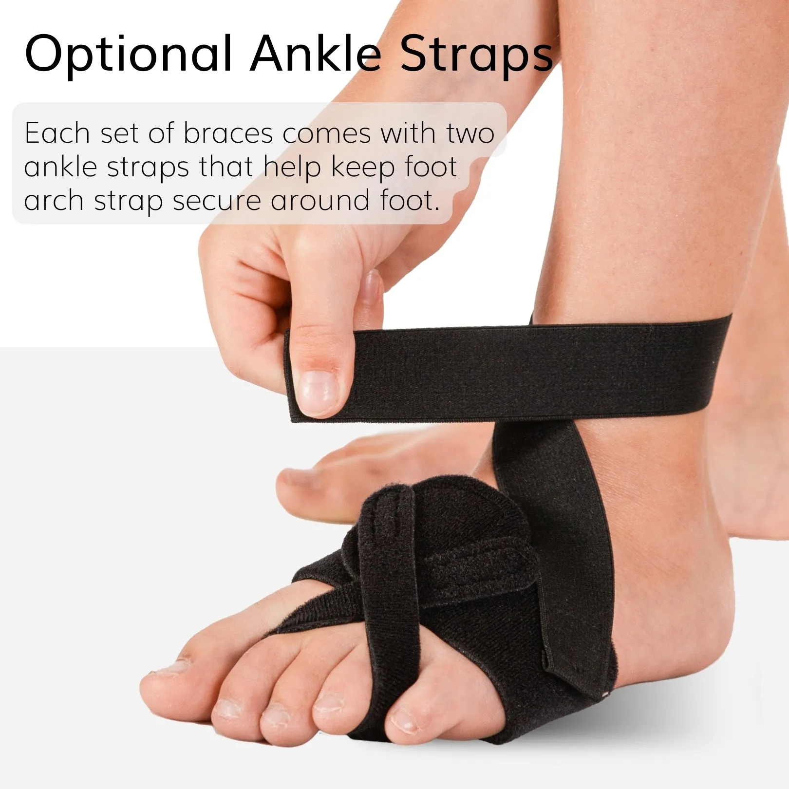 Toe Walking Brace | Patented Pediatric Idiopathic Tip-Toe Correction Splint for Youth Neurological Disorders (Pair)