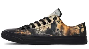 Vlad’s Castle Low Tops - Classic Premium Canvas Shoes with Comfortable and Durable Soles