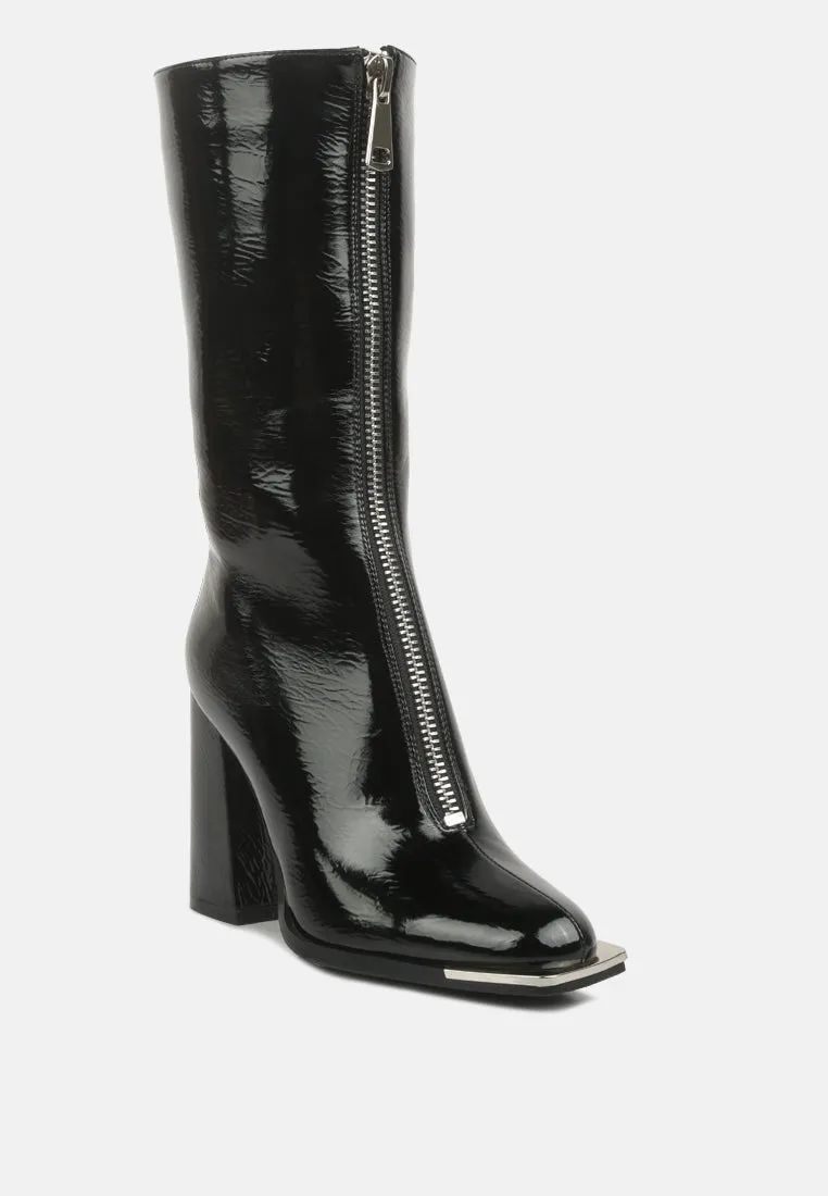 Year Round High Heeled Calf Boots By Ruw