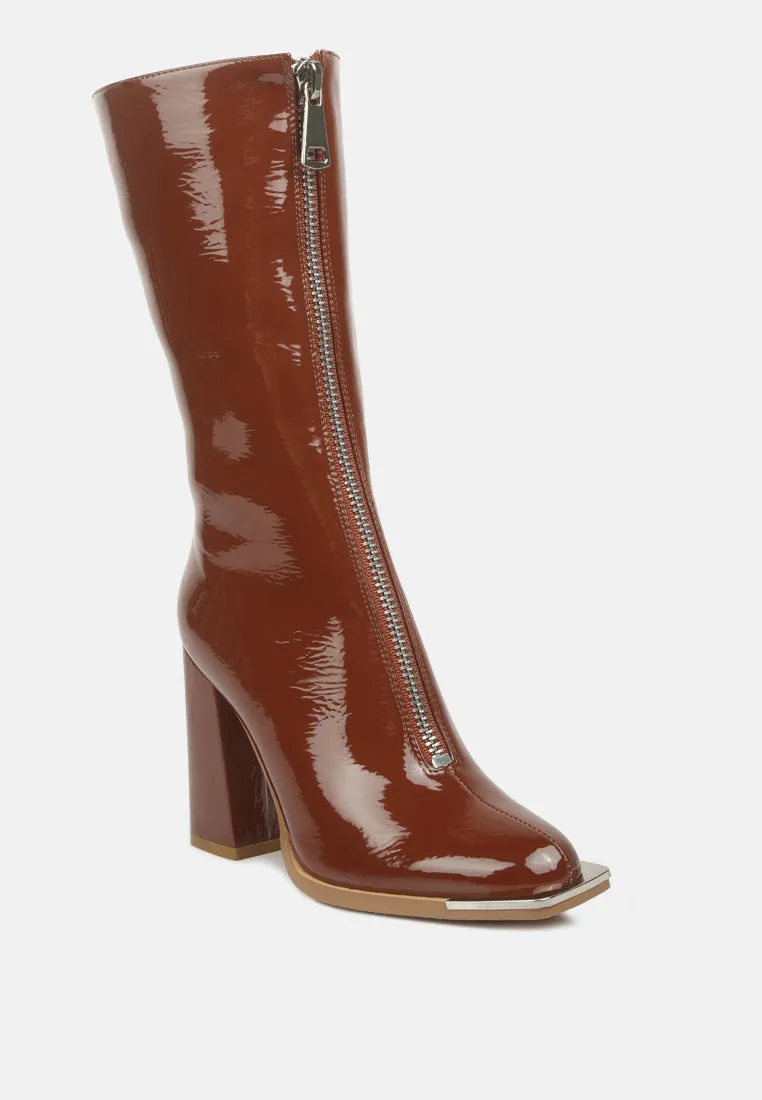 Year Round High Heeled Calf Boots By Ruw